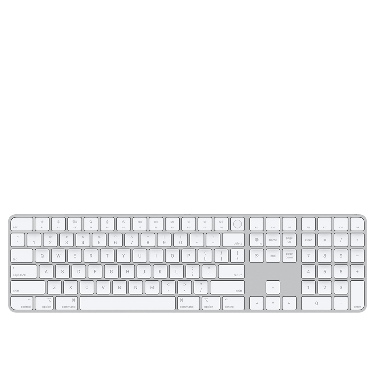  Bàn Phím Magic Keyboard With Touch ID and Numeric Keypad for Mac models with Apple silicon 