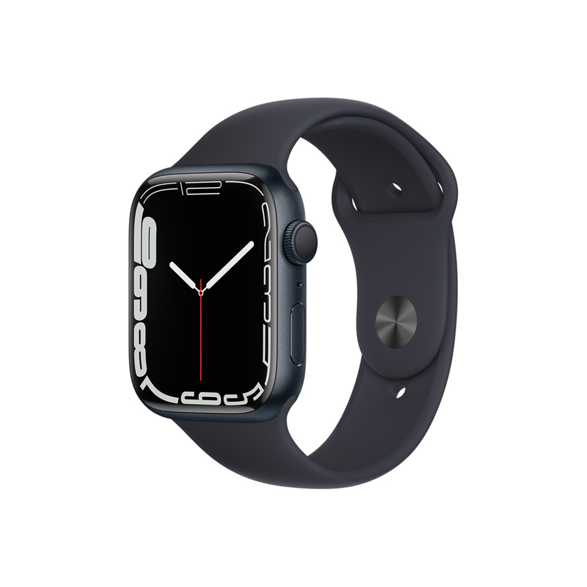  Apple Watch Series 7 GPS,  Midnight Aluminium Case with Midnight Sport Band - Regular chính hãng 