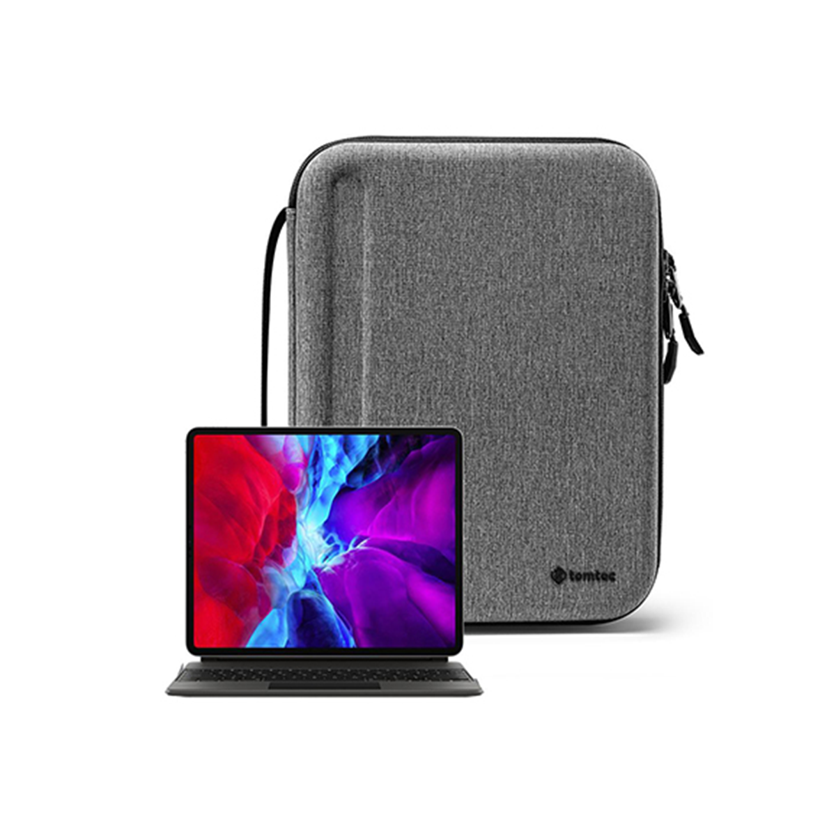  TÚI CHỐNG VA ĐẬP TOMTOC (USA) PORTFOLIO HOLDER HARDSHELL IPAD PRO 12.9INCH & SURFACE PRO 12.3 GRAY 