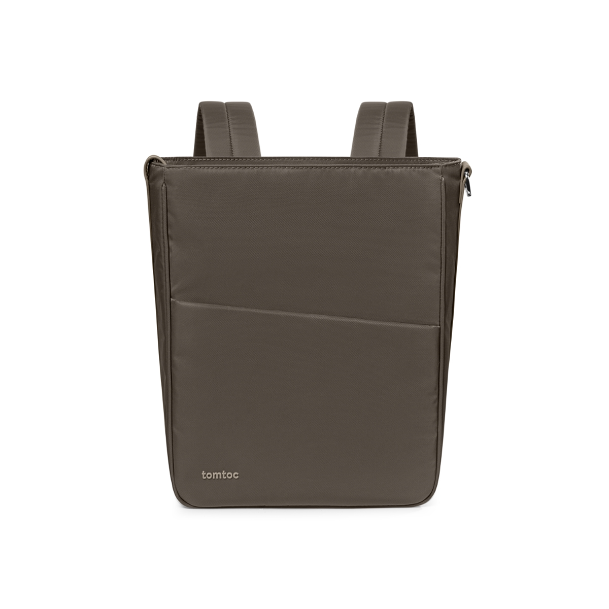  TÚI ĐEO KIÊM BALO TOMTOC (USA) SLASH SLING BAG TAUPE ULTRABOOK 13-14 INCH 