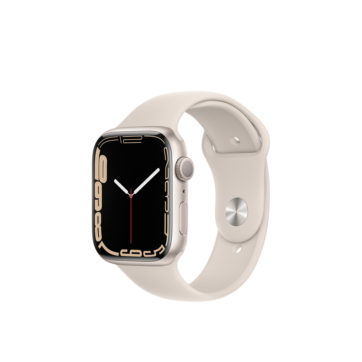  Apple Watch Series 7 GPS,  Starlight Aluminium Case with Starlight Sport Band - Regular chính hãng 
