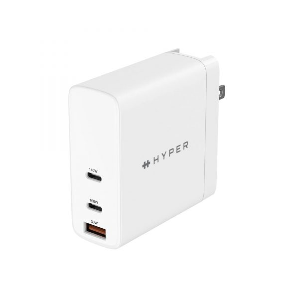  BỘ SẠC CÁP 140W HYPERJUICE GAN PD 3.1/PPS WITH 2M USB-C CABLE + ADAPTER 