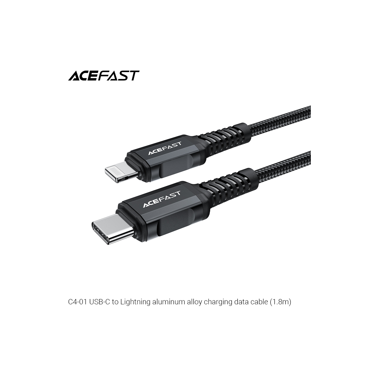  Cáp ACEFAST Type C to Lightning (1.8m) 