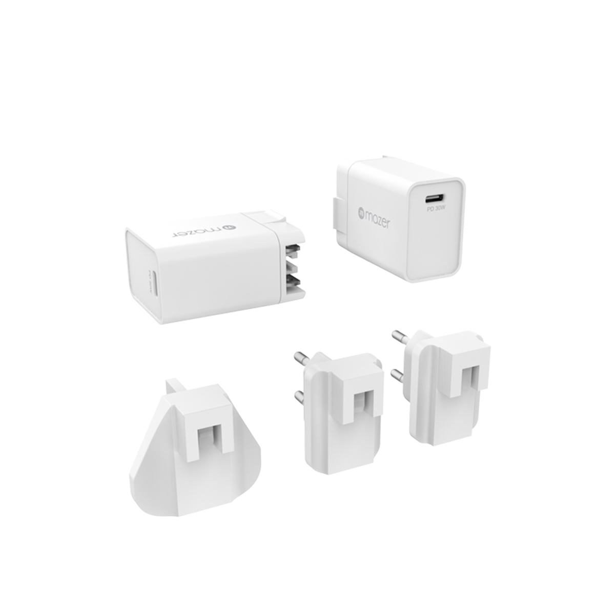  Củ Sạc Mazer EnerG WALL.MINI PD30W USB-C Charger (100-240V) 