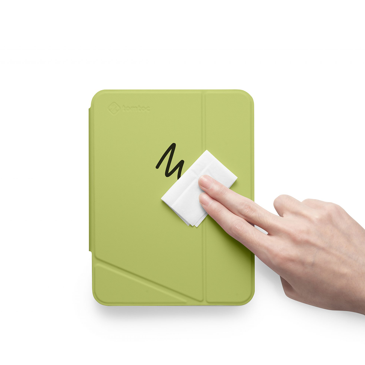  BAO DA TOMTOC HỖ TRỢ SẠC KHÔNG DÂY APPLE PENCIL FOR IPAD MINI 6 AVOCADO B0209T1 