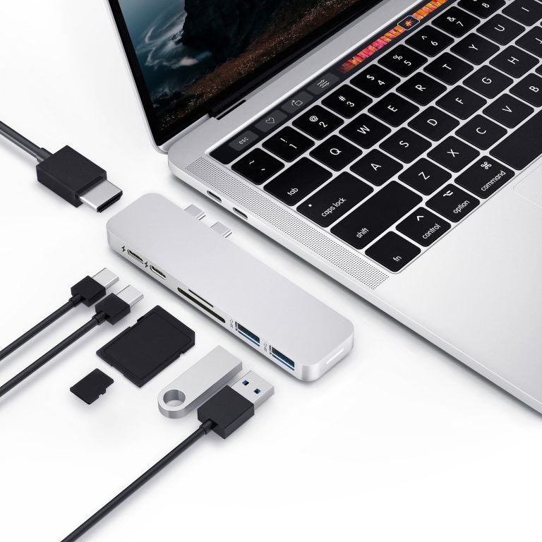  Cổng Chuyển Hyperdrive Duo 7-IN-2 Usb-C Hub For Macbook Pro 13″15″/Macbook 16″/Macbook Air 13 2018/2019 