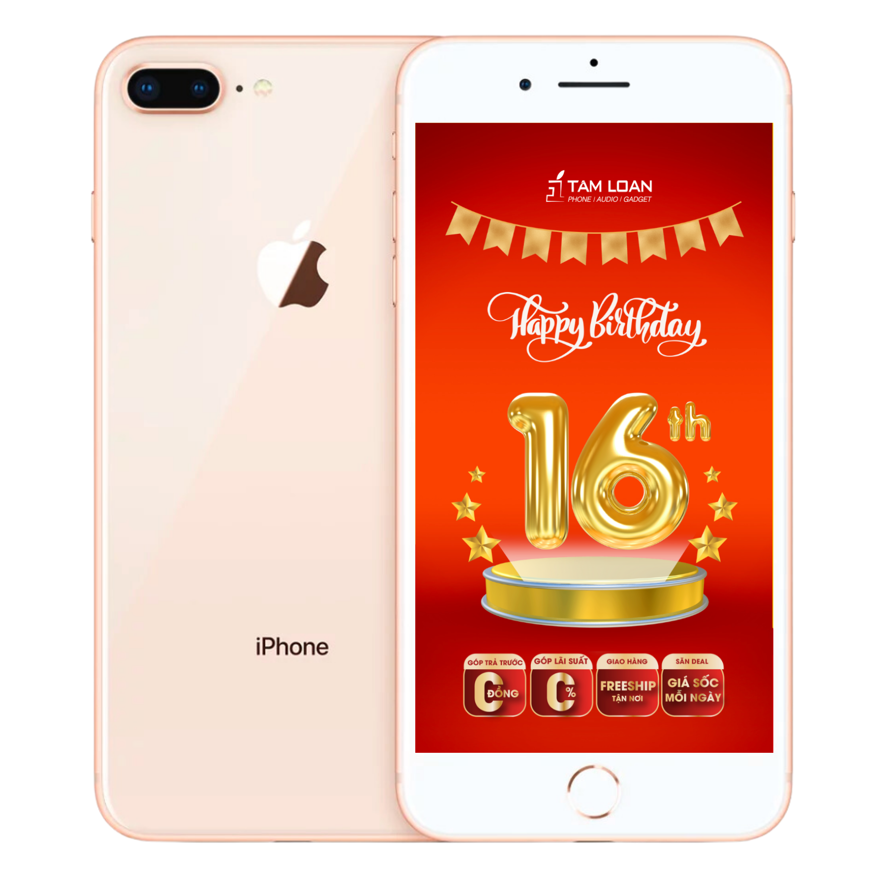  Điện Thoại Apple iPhone 8 Plus 99% 