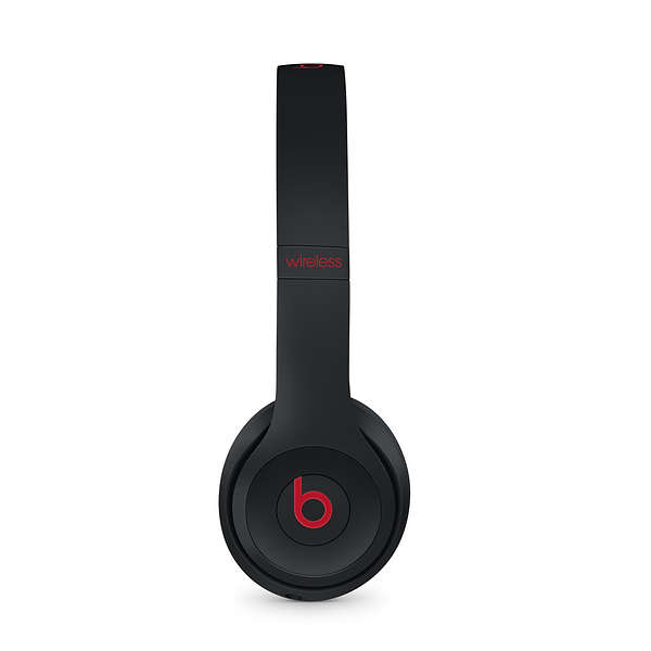  Beats Solo3 Wireless On-Ear Headphones – The Beats Decade Collection – Defiant Black-Red 