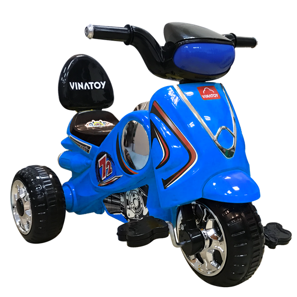  Xe 3 Bánh Nhựa Chợ Lớn Vespa 72 - M1789B-X3B 
