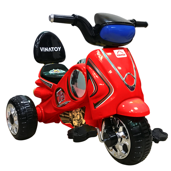  Xe 3 Bánh Nhựa Chợ Lớn Vespa 72 - M1789B-X3B 