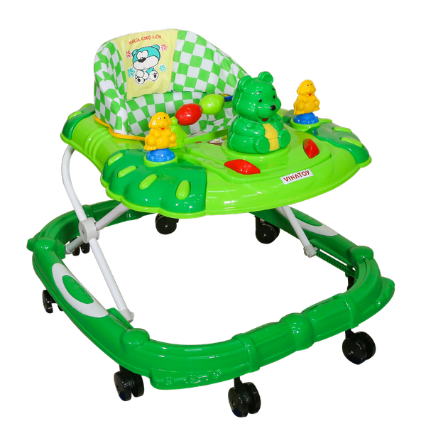  Xe Tập Đi Nhựa Chợ Lớn L4 Gấu Pooh - M1531-XTĐ 