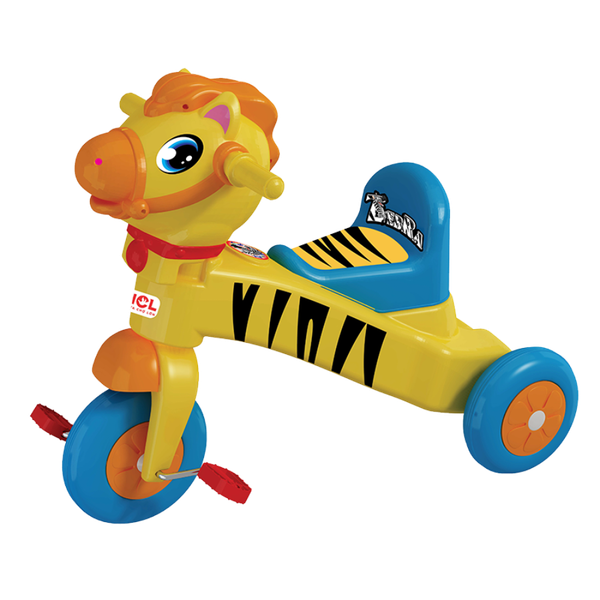  Xe 3 Bánh Nhựa Chợ Lớn L7 Ngựa Vằn - M1764-X3B 