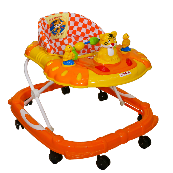  Xe Tập Đi Nhựa Chợ Lớn L4 Con Hổ - M1637-XTĐ 