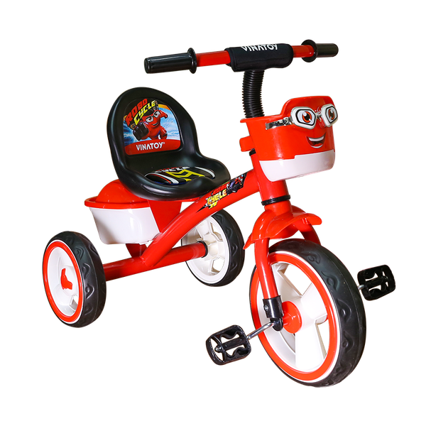  Xe 3 Bánh Nhựa Chợ Lớn L11 Robot - M1834-X3B 