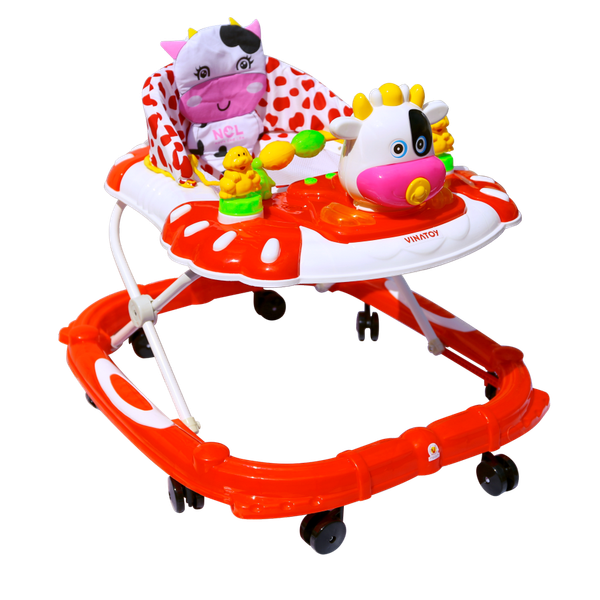  Xe Tập Đi Nhựa Chợ Lớn L4 Chú Bò Con - M1772-XTĐ 