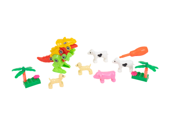  [Hot] [New] ĐỒ CHƠI XẾP HÌNH KHỦNG LONG SĂN MỒI VINATOY 394 