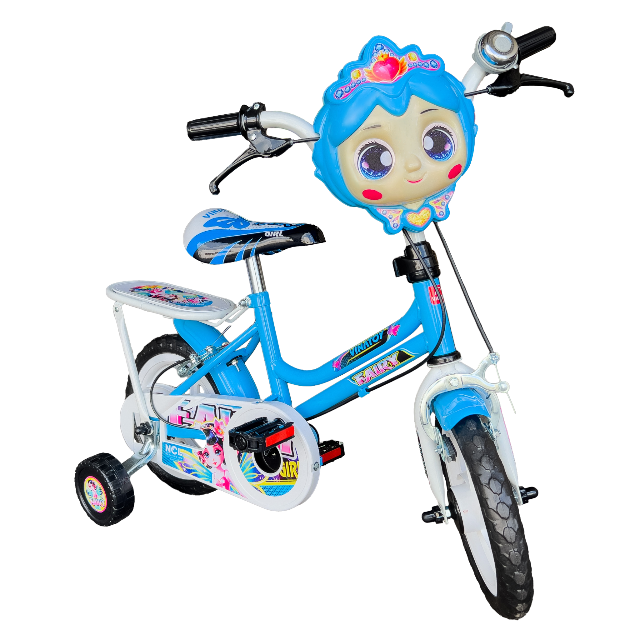  [Hot] [New] XE ĐẠP TRẺ EM 14 INCH K127 CÔNG CHÚA FAIRY VINATOY I M1956 - X2B 