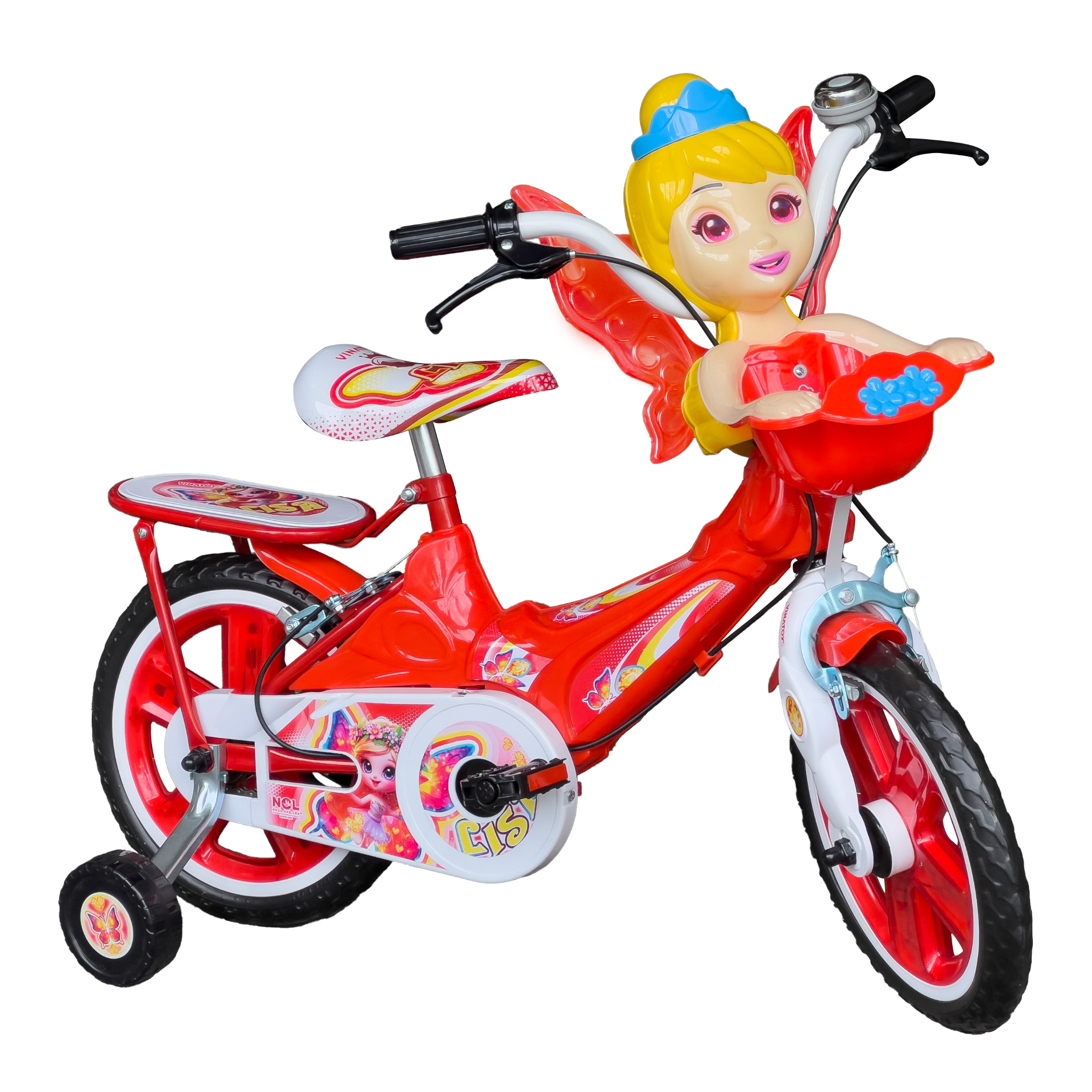  [ New] [Hot] XE ĐẠP TRẺ EM 12INCH K128 CÔNG CHÚA LISA VINATOY I M1957 - X2B 