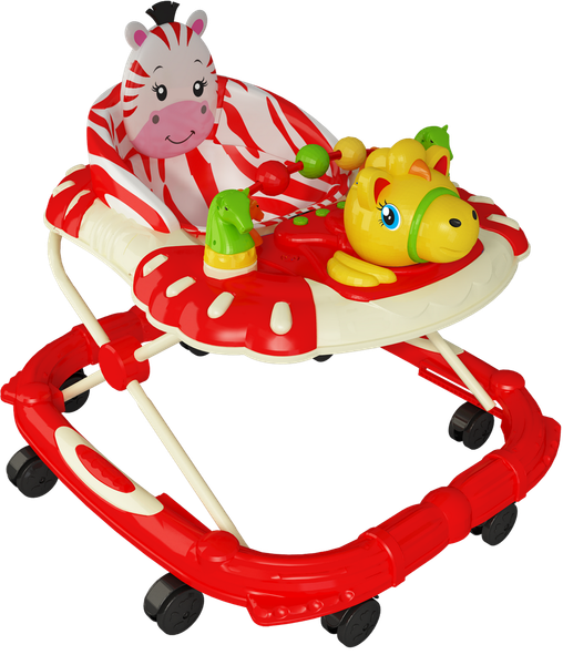  Xe Tập Đi Nhựa Chợ Lớn L4 Ngựa Vằn Con - M1773-XTĐ 