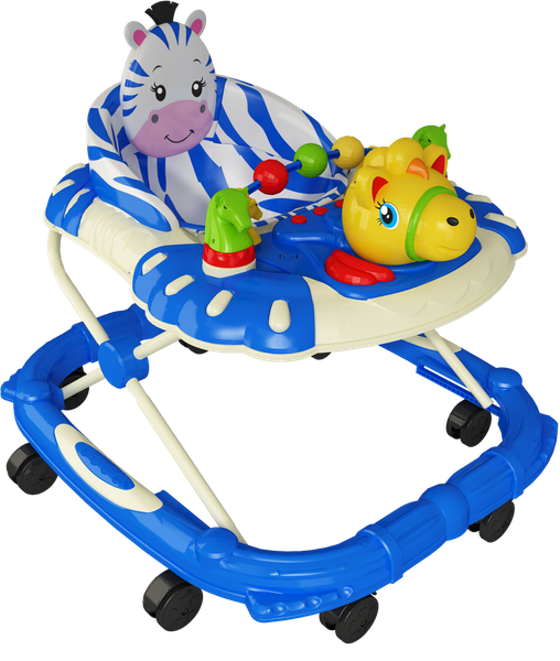  Xe Tập Đi Nhựa Chợ Lớn L4 Ngựa Vằn Con - M1773-XTĐ 