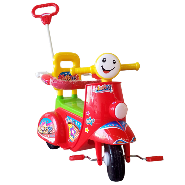  Xe 3 Bánh Nhựa Chợ Lớn L9 Vespa ĐKBH - M1625-X3B 