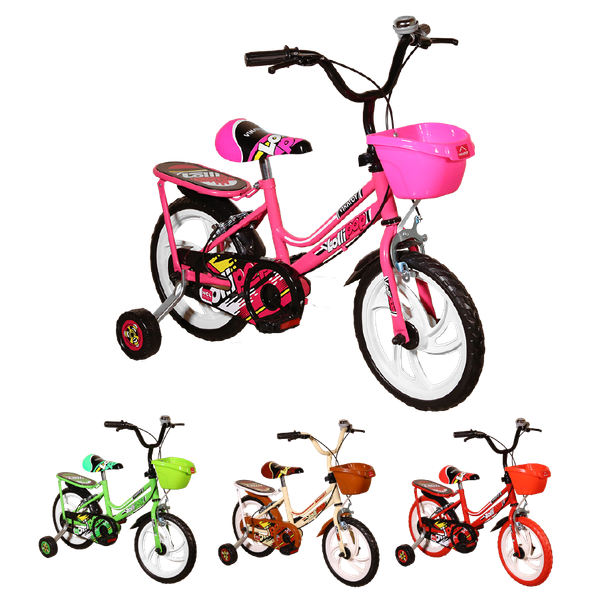  Xe Đạp Trẻ Em Nhựa Chợ Lớn 14 inch K115 