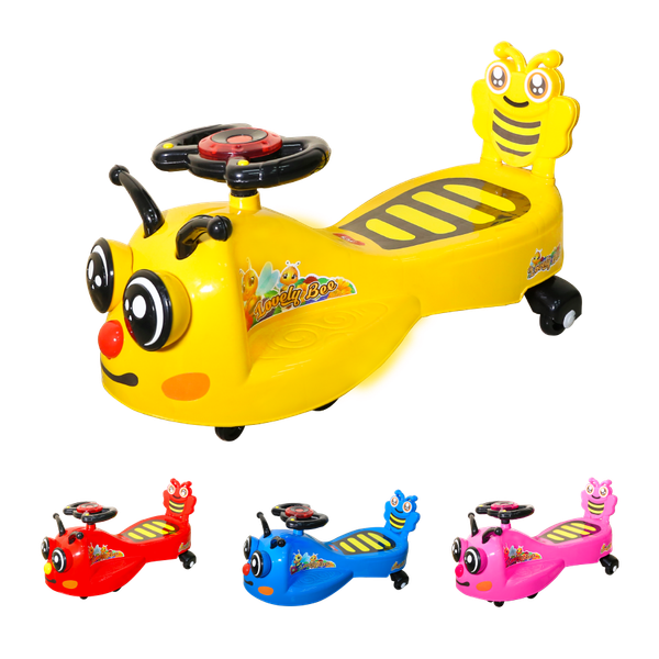  [Hot] Xe Lắc Size Đại Nhựa Chợ Lớn Chú Ong Con - M1786-X3B 