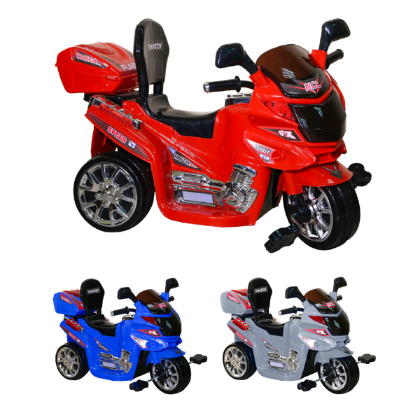  Xe 3 Bánh Nhựa Chợ Lớn Mega Motor - M1817A-X3B 