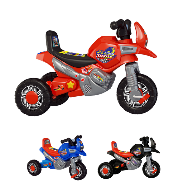  [Hot] Xe 3 Bánh Nhựa Chợ Lớn L7 Moto K4 - M1674-X3B 