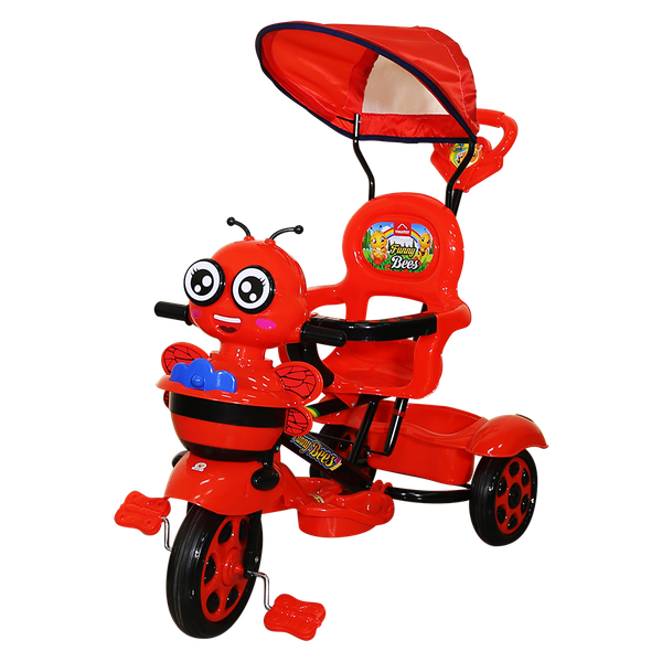  Xe 3 Bánh Nhựa Chợ Lớn L10 Chú Ong BH (Có nhạc) - M1827B-X3B 