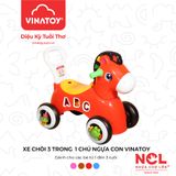  Xe Chòi 3 Trong 1 Hình Chú Ngựa - M1900-XOT 