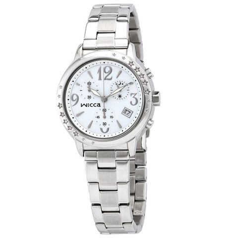 Wicca Quartz White Dial Ladies Watch BM1-113-11