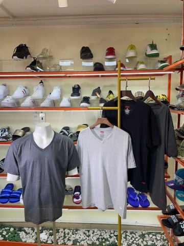 Set 4 Áo Lót Cổ Tim Levi's Xám Đen - New - 4MV1424LW1