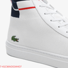 Giày Nam Cổ Cao Trắng Lacoste - New - 7-41CMA0034407