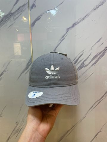 Nón Adidas Xám Logo Trắng - New - 144390C