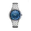 Solar Quartz Blue Dial Stainless Steel Men's Watch SNE507