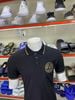 Áo Polo Versace Đen Cổ Viền Vàng - New - 73GAGT01 - PA01