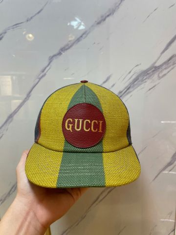 Nón Gucci Vàng Sọc Xanh Đỏ - New - 627157