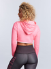 BODIED NEON CROP HOODIE 202857