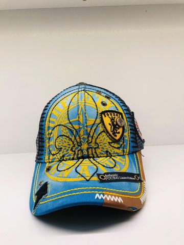 Nón Lưới Xanh Chữ Vàng Four Forty one - N17