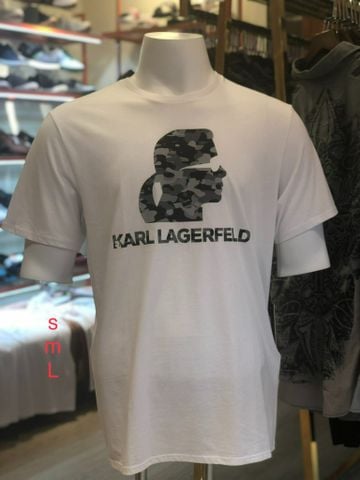 Áo Thun Nam Trắng Karl Lagerfeld - New - LM1G2090 - GB03