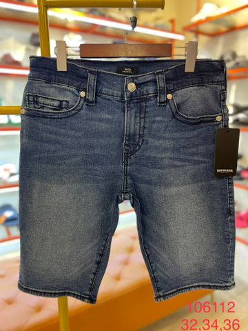 Quần  Short Jean Xanh True Religion - 106112 - TD02