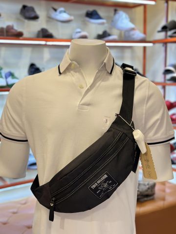 Túi Đeo Chéo Đen True Religion - New - TR101401 - NB01