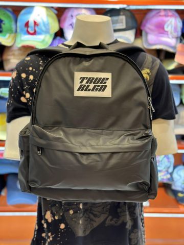 Túi Ba Lô Đen Logo Backpack True Religion - New - TRMBP013