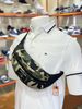 Túi Đeo Chéo Xanh Lính Phối Da 2 Bên True Religion - New - T01