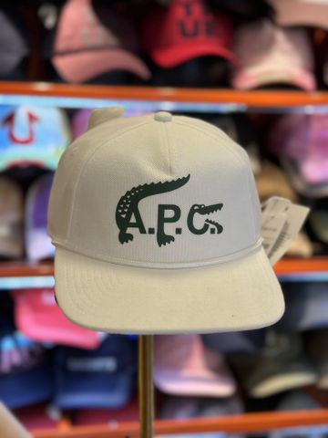 Nón Lacoste Trắng Cá Sấu APC - New - RK7422 51 001
