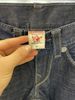 Quần Jean Dài Xanh Đen Chỉ Xám True Religion - Si - Q3