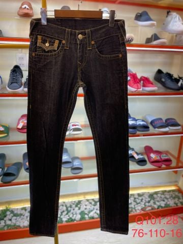 Quần Jean Dài Xanh Đen True Religion - Si - Q101