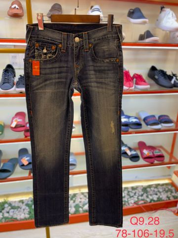 Quần Jean Dài Xanh True Religion - Si - Q9