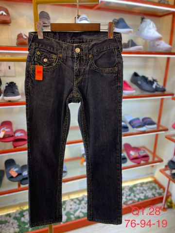 Quần Jean Dài Xanh True Religion - Si - Q1